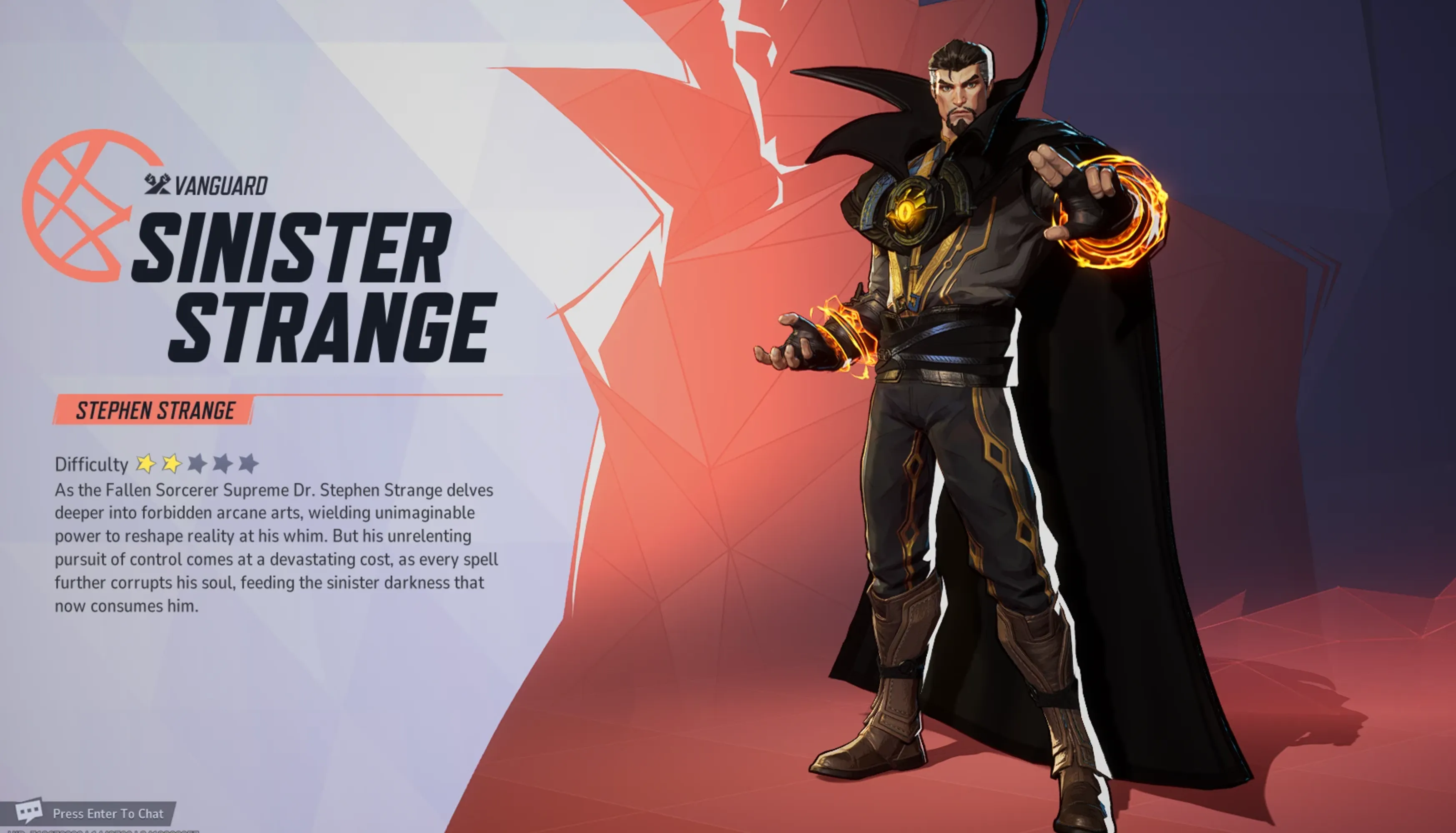 Doctor Strange health